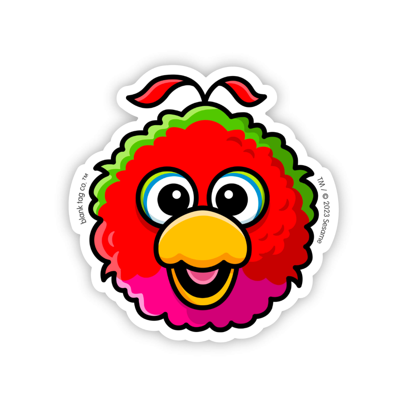Sesame Street® Abelardo Face Waterproof Sticker