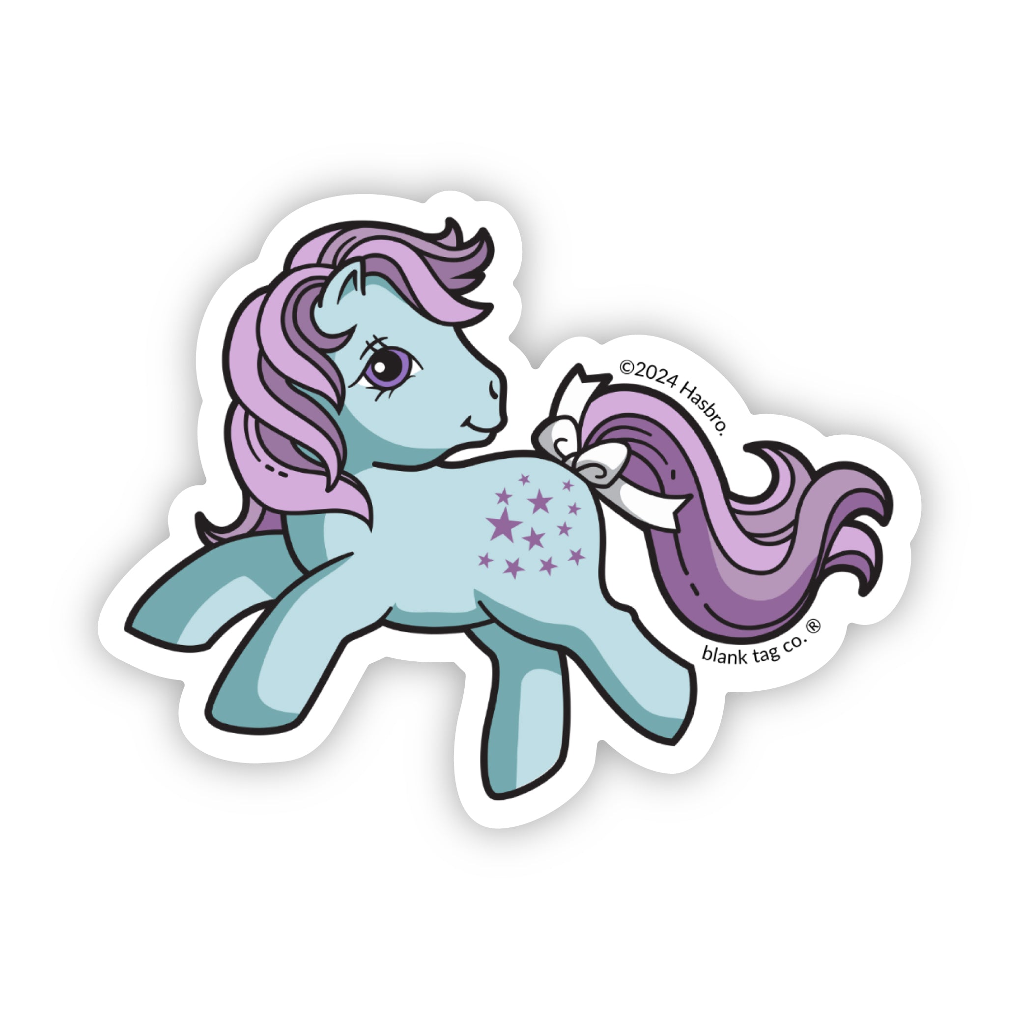 The Blue Belle Sticker