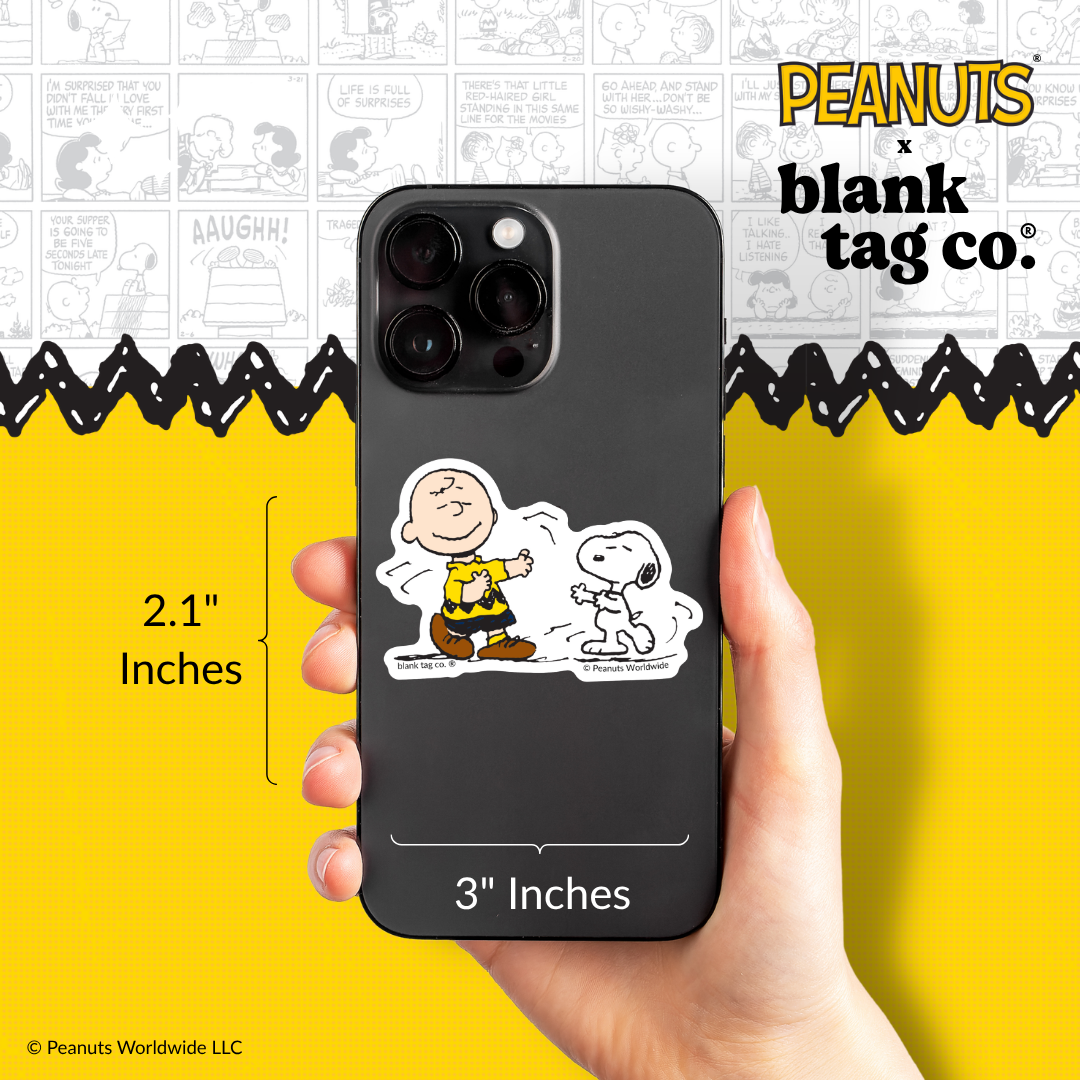 Peanuts® Waterproof Sticker - Peanuts Dance Party