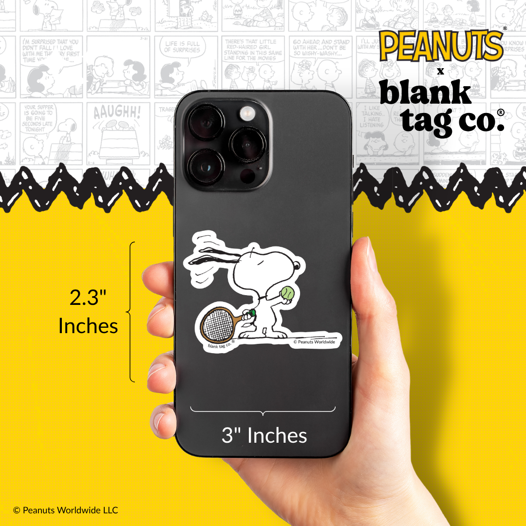 Peanuts® Waterproof Sticker - Snoopy Ready To Serve