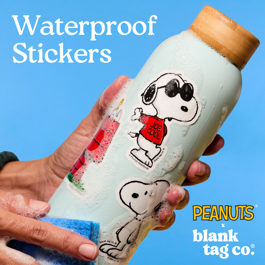 Peanuts® Waterproof Sticker - Snoopy Vibes