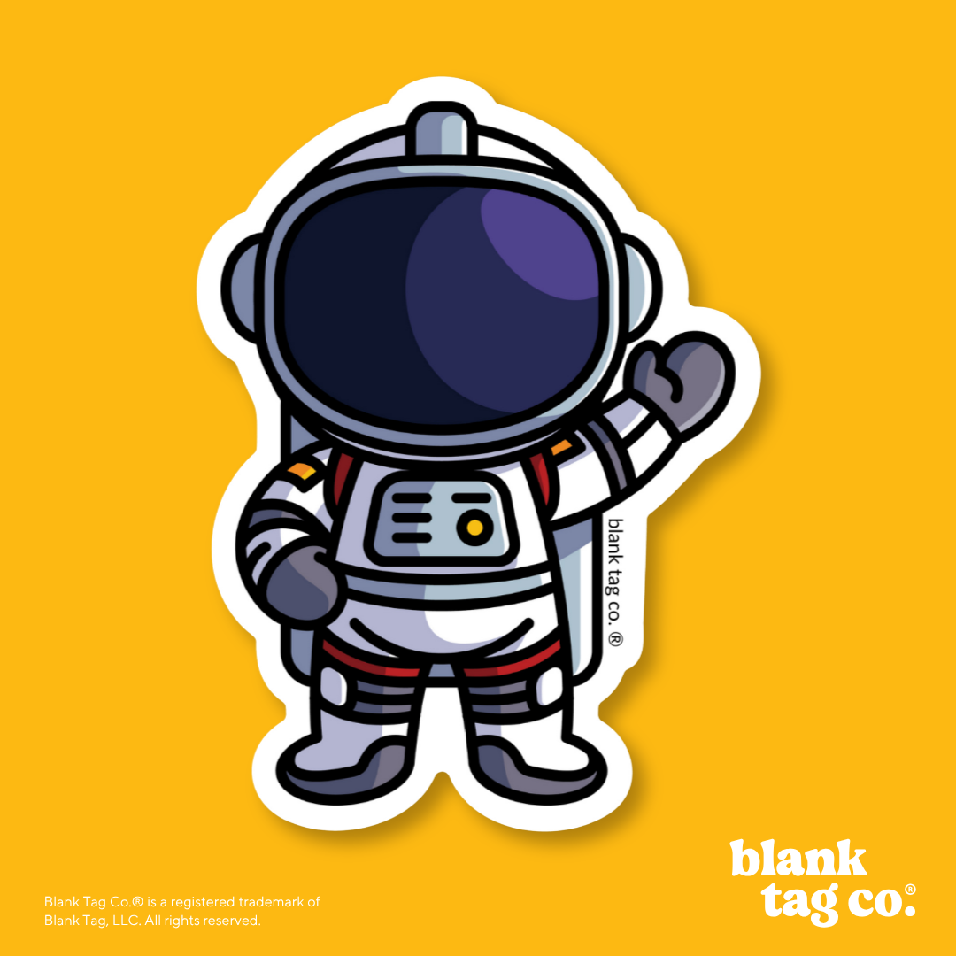 Blank Tag Co.® Waterproof Sticker - Astronaut