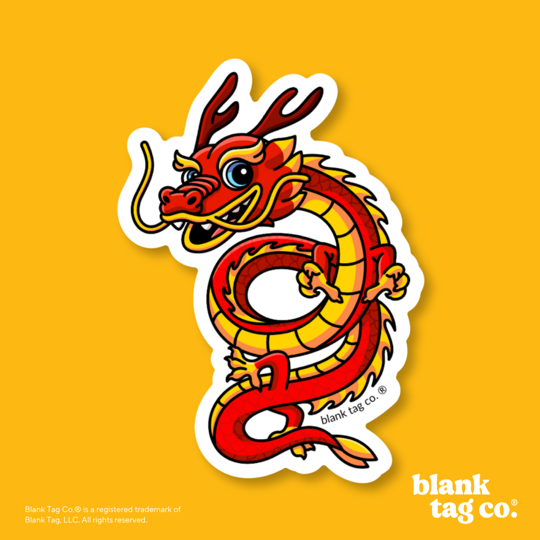Blank Tag Co.® Waterproof Sticker - Dragon