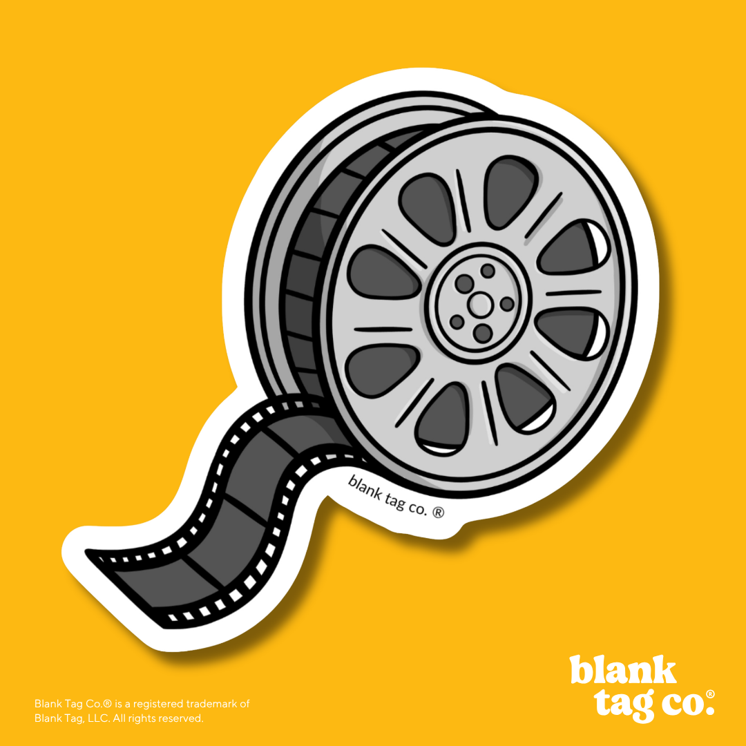 Blank Tag Co.® Waterproof Sticker - Film Reel