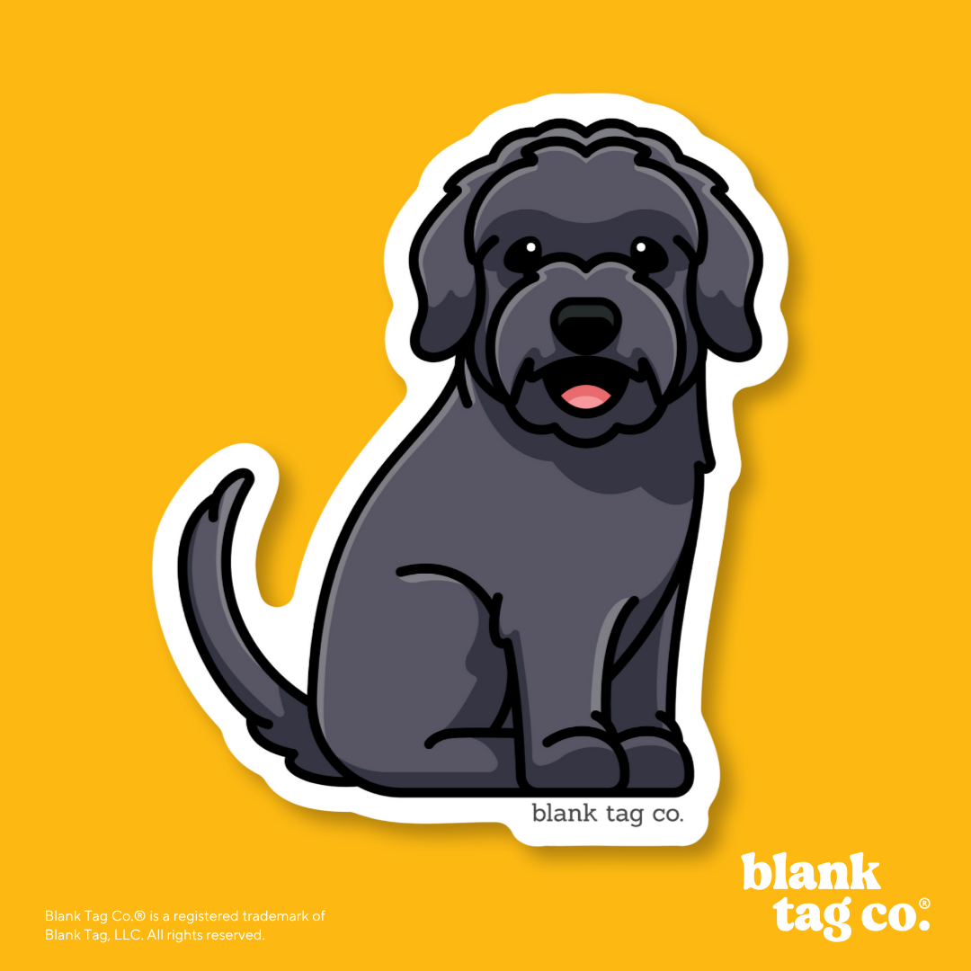 Blank Tag Co.® Waterproof Sticker - Goldendoodle