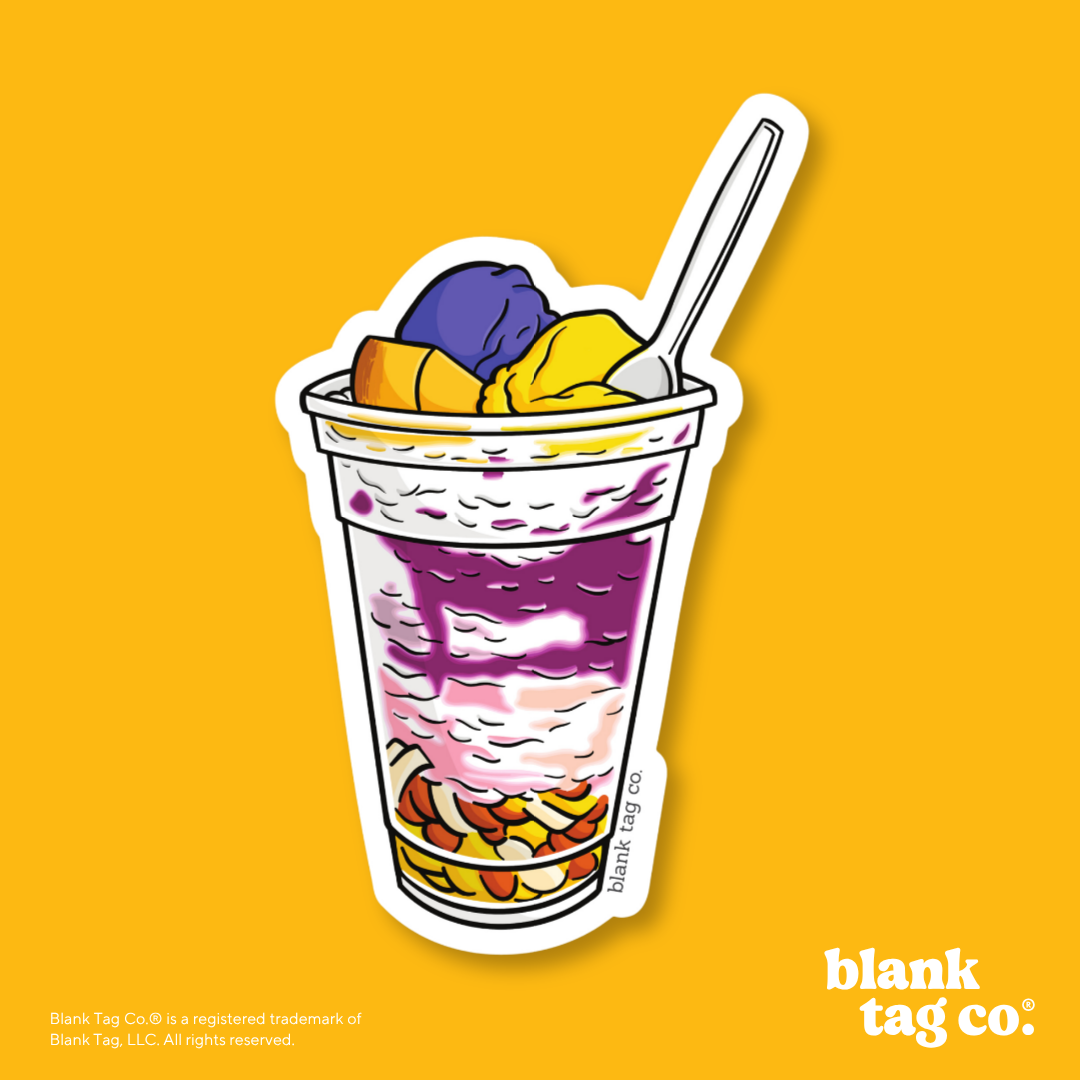 Blank Tag Co.® Waterproof Sticker - Halo Halo