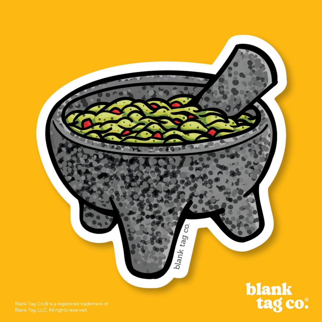 Blank Tag Co.® Waterproof Sticker - Molcajete