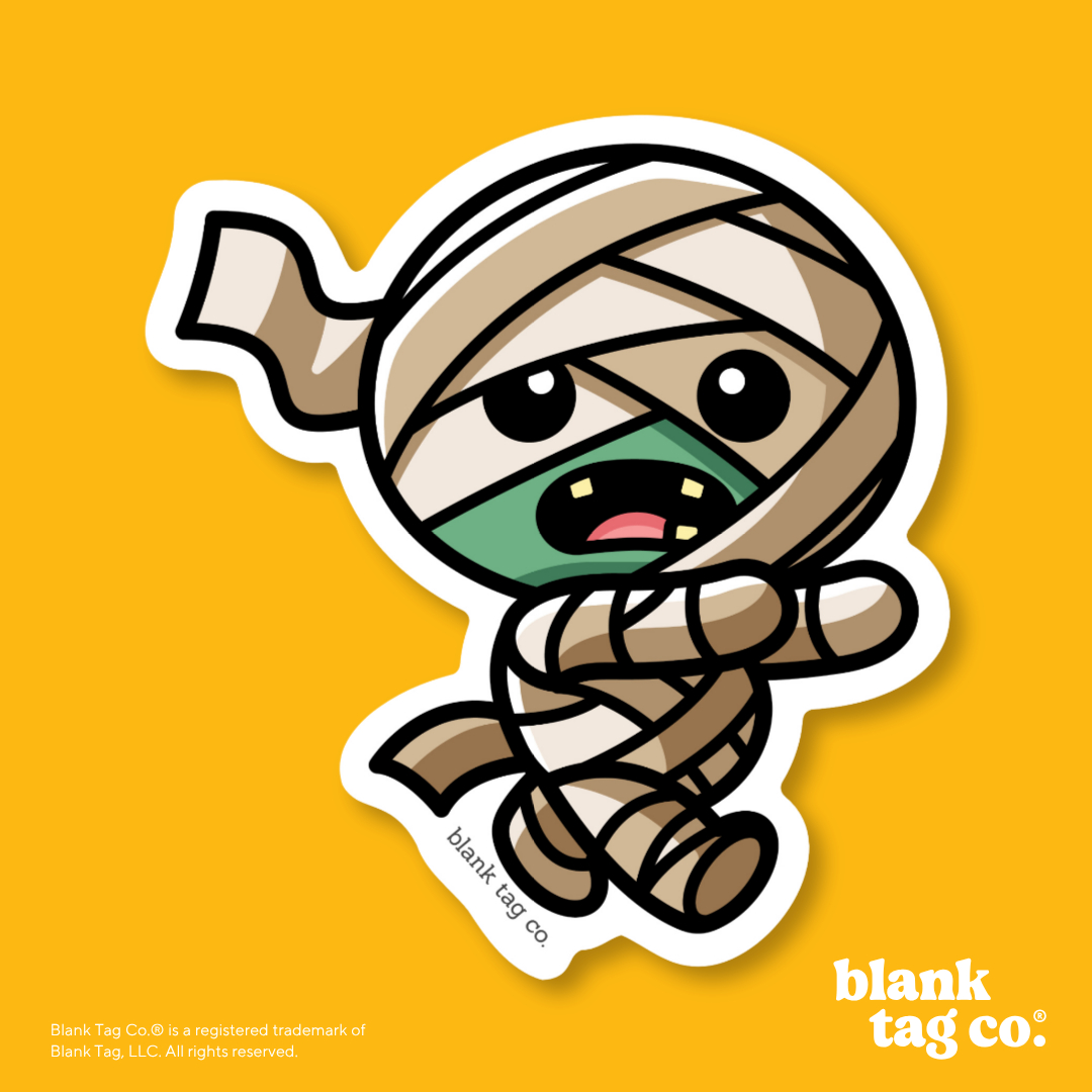 Blank Tag Co.® Waterproof Sticker - Mummy
