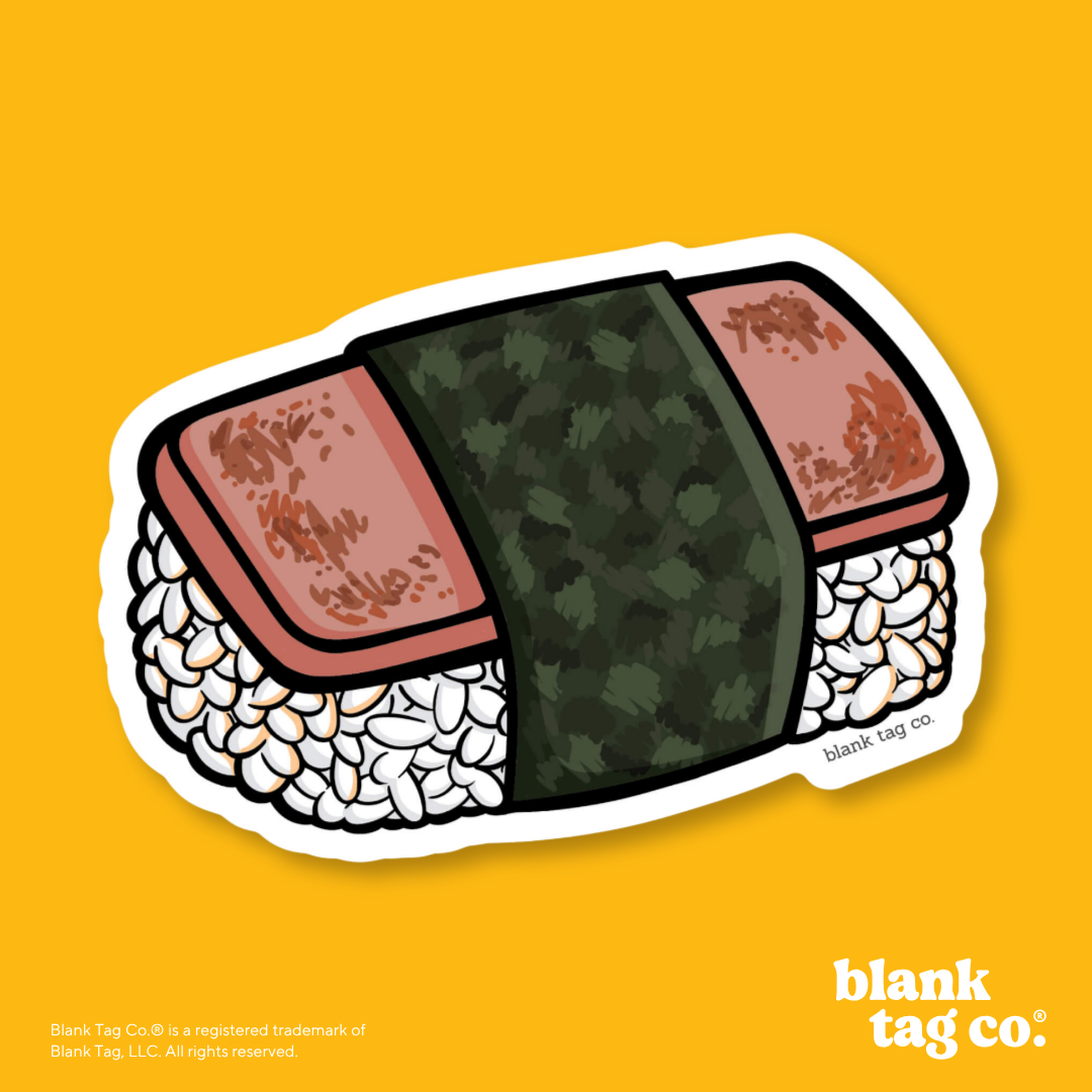 Blank Tag Co.® Waterproof Sticker - Musubi