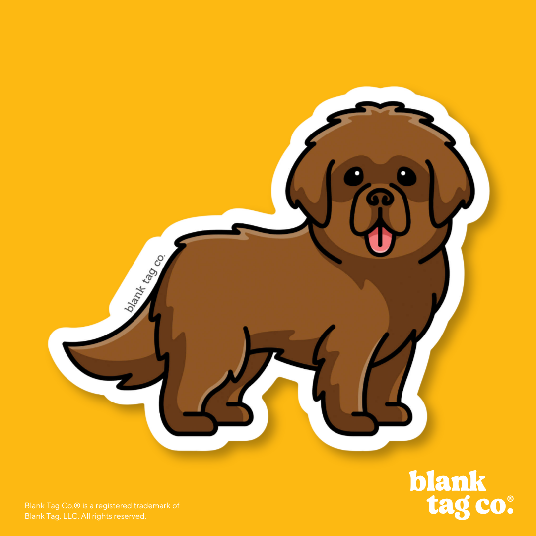 Blank Tag Co.® Waterproof Sticker - Newfoundland