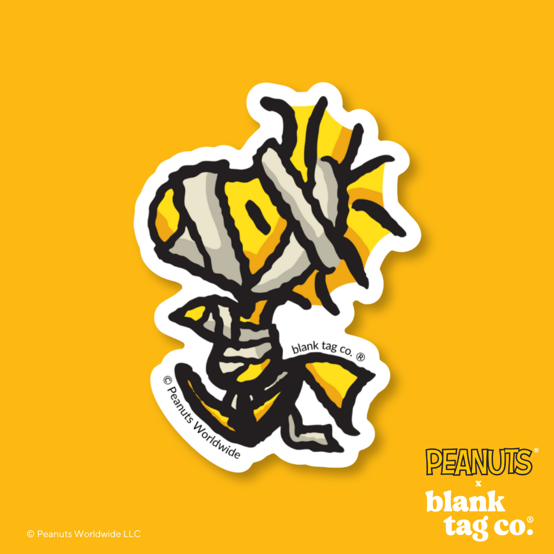Peanuts® Waterproof Sticker - Mummy Woodstock