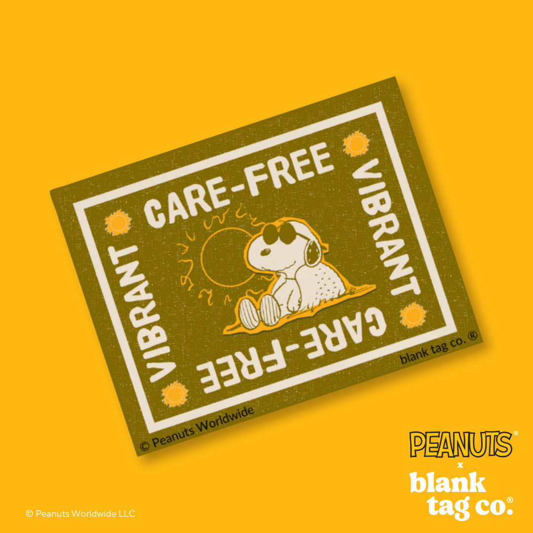 Peanuts® Waterproof Sticker - Care-Free Vibrant