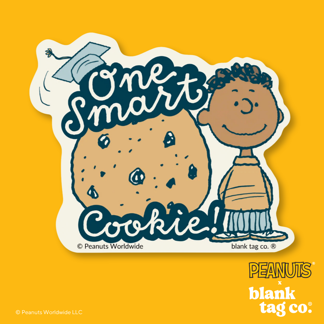 Peanuts® Waterproof Sticker - One Smart Cookie (Franklin)