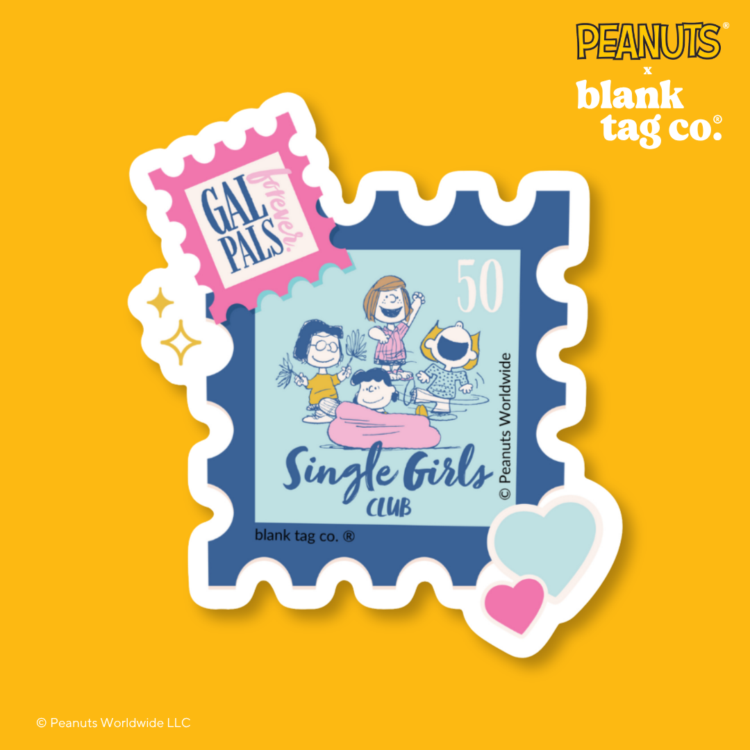 Peanuts® Waterproof Sticker - Gal Pals