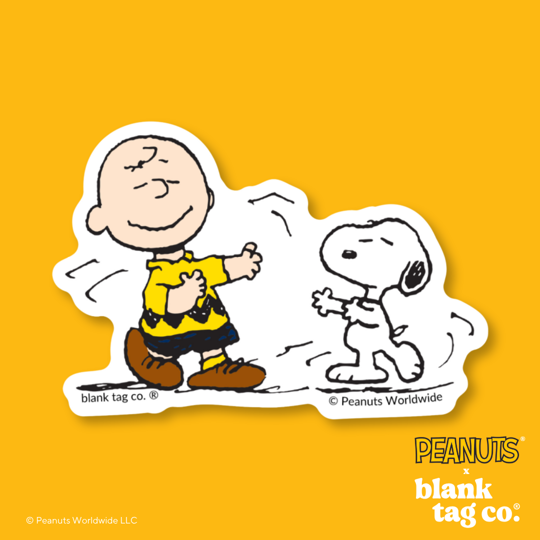 Peanuts® Waterproof Sticker - Peanuts Dance Party