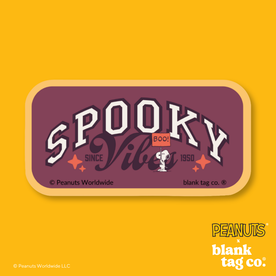 Peanuts® Waterproof Sticker - Spooky Vibes