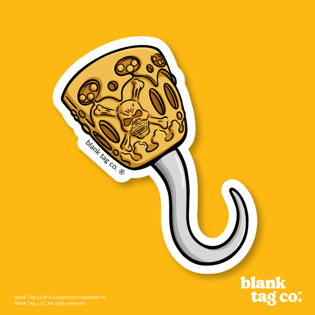 Blank Tag Co.® Waterproof Sticker - Pirate Hook
