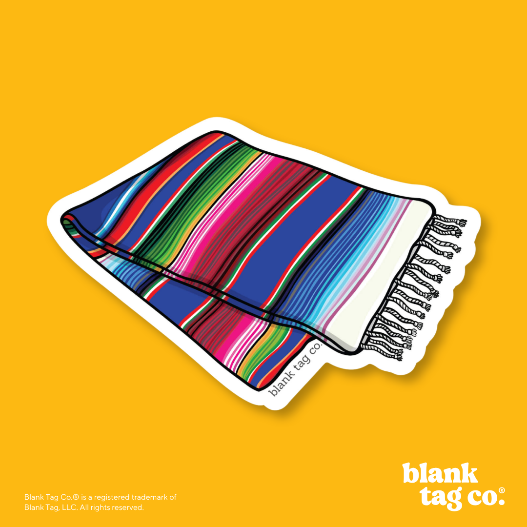 Blank Tag Co.® Waterproof Sticker - Serape