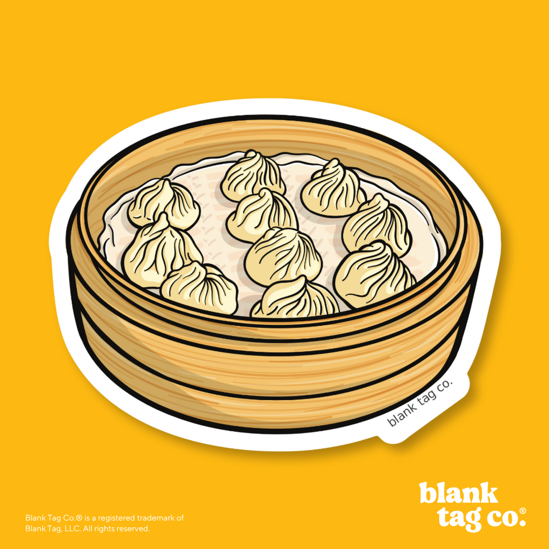 Blank Tag Co.® Waterproof Sticker - Soup Dumplings
