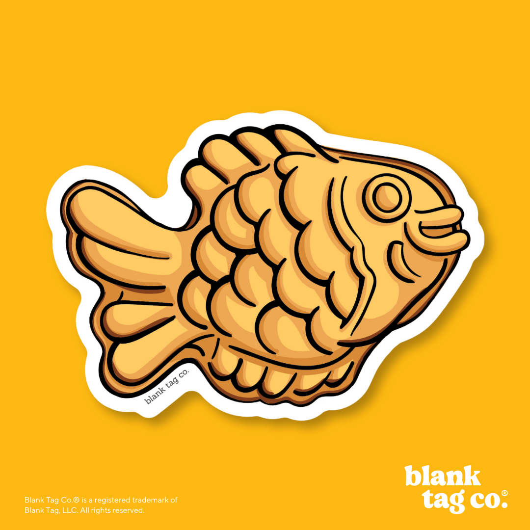 Blank Tag Co.® Waterproof Sticker - Taiyaki