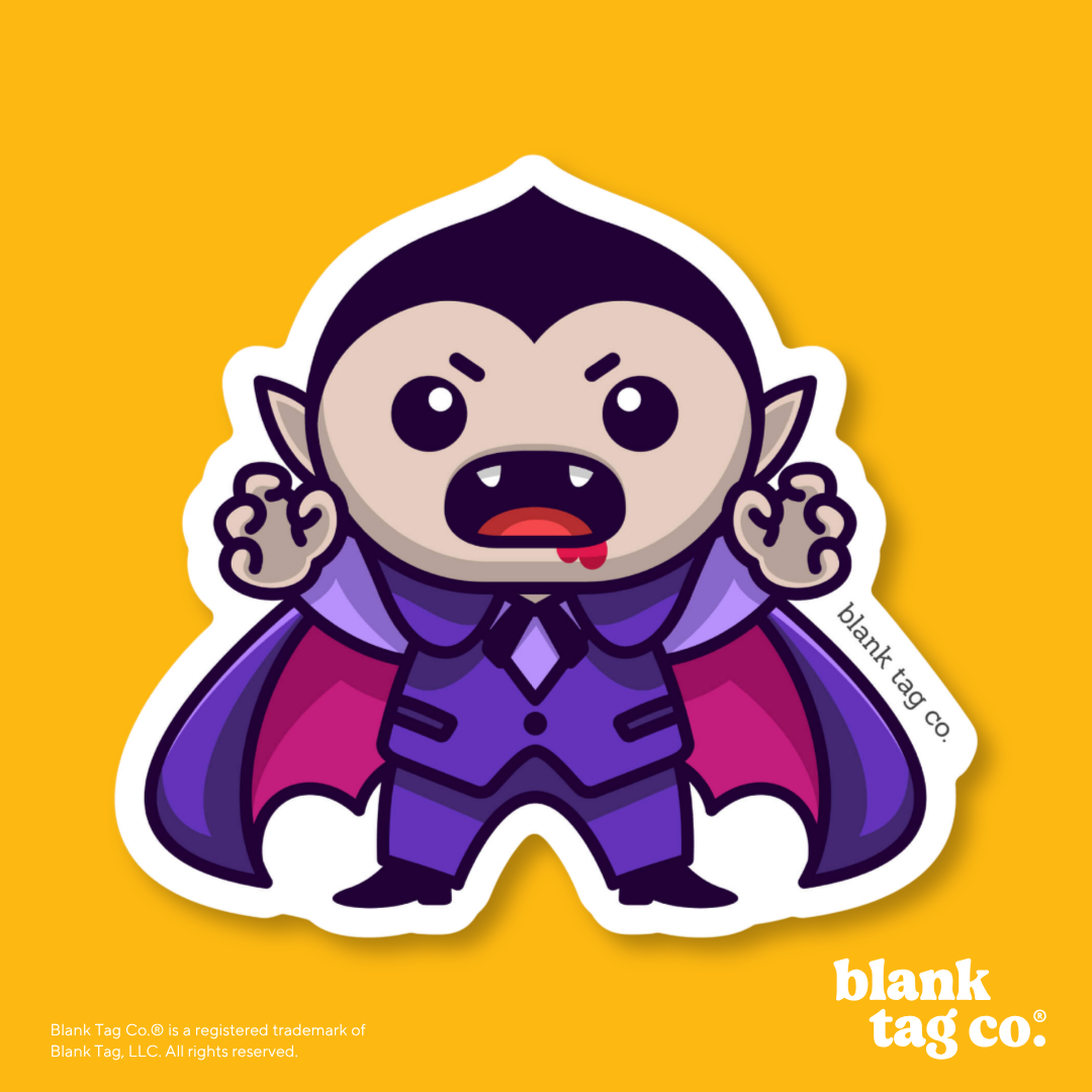 Blank Tag Co.® Waterproof Sticker - Vampire