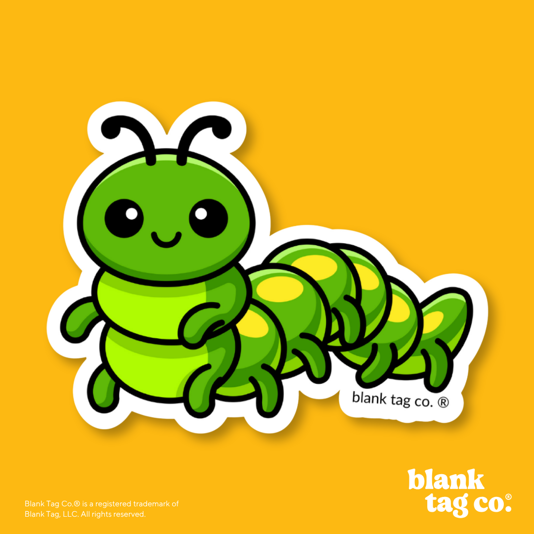Blank Tag Co.® Waterproof Sticker - Caterpilar