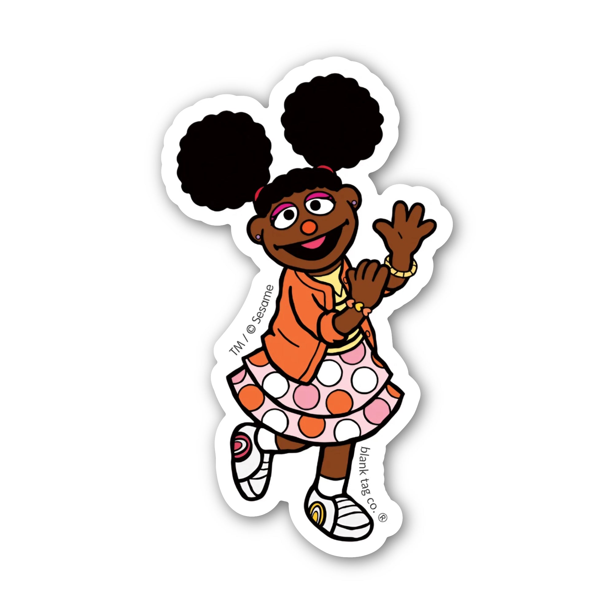 Sesame Street® Waterproof Sticker - Gabrielle
