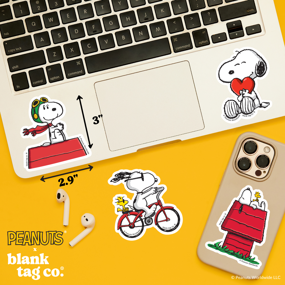 Peanuts® Waterproof Sticker - Flying Ace Original
