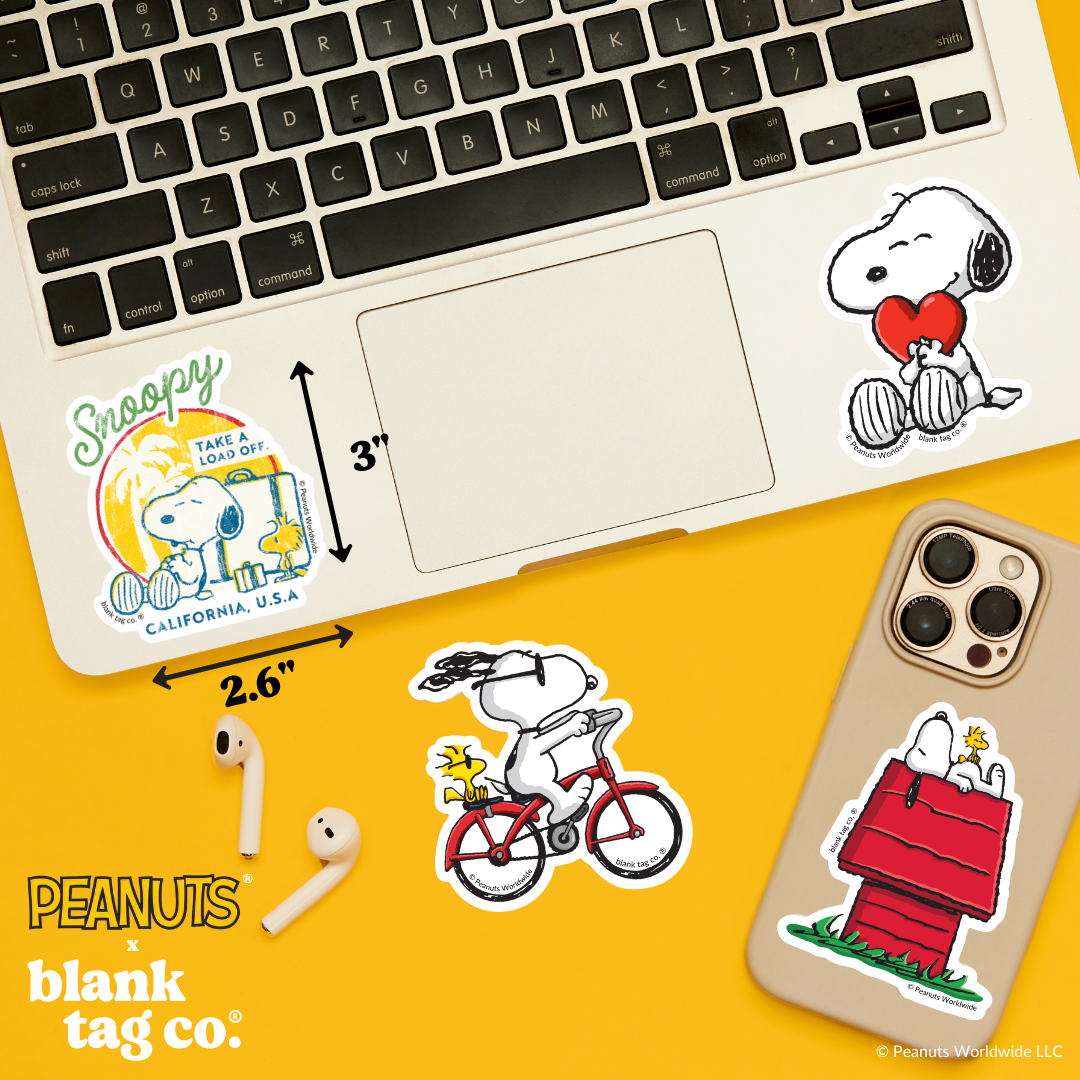 Peanuts® Waterproof Sticker - Take A Load Off