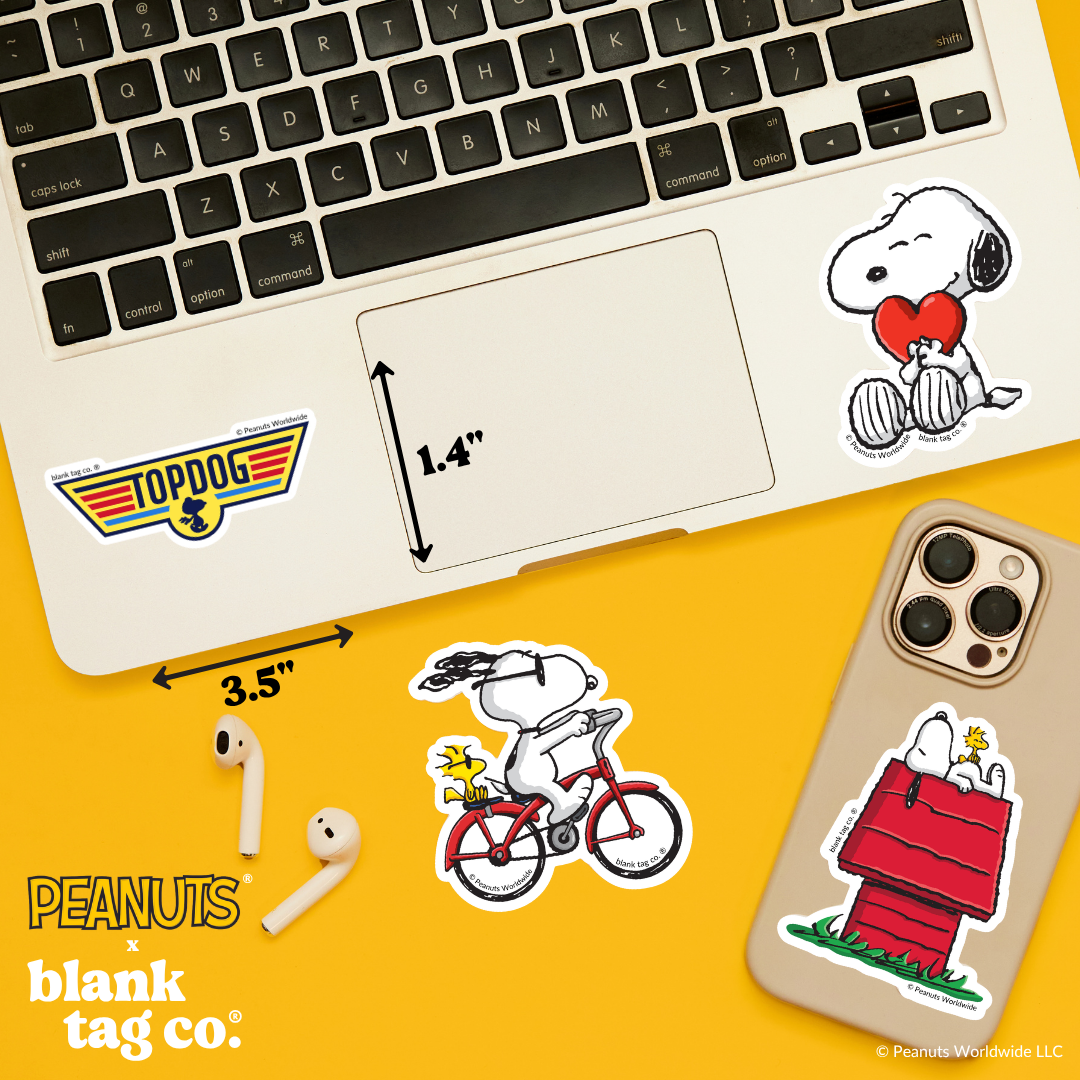 Peanuts® Waterproof Sticker - Top Dog Flying Ace