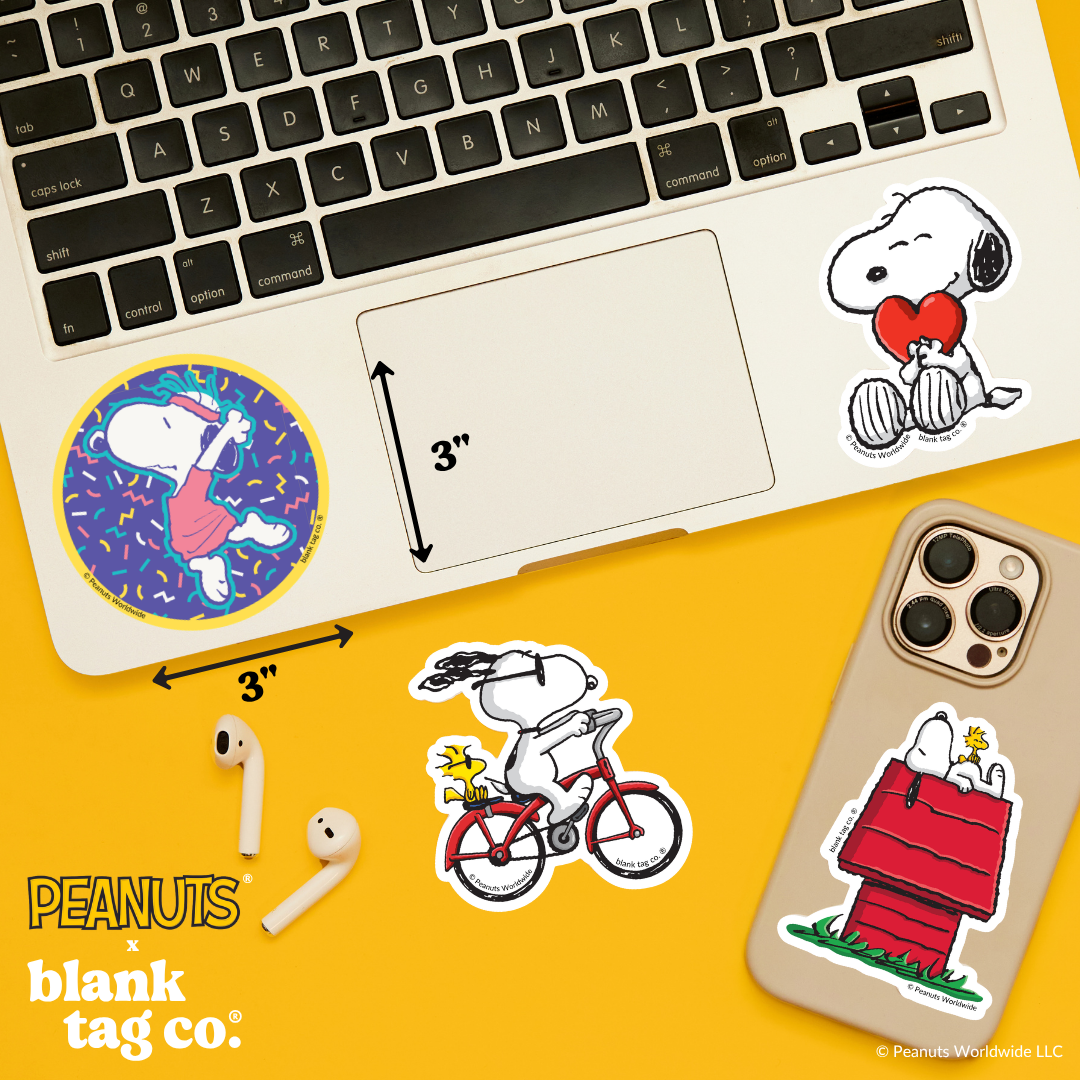 Peanuts® Waterproof Sticker - Party Animal