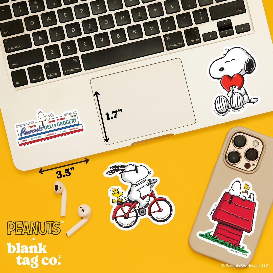 Peanuts® Waterproof Sticker - Peanut's Deli & Grocery Billboard