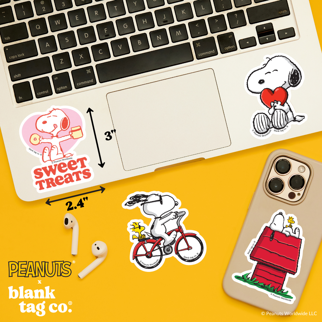 Peanuts® Waterproof Sticker - Sweet Treats