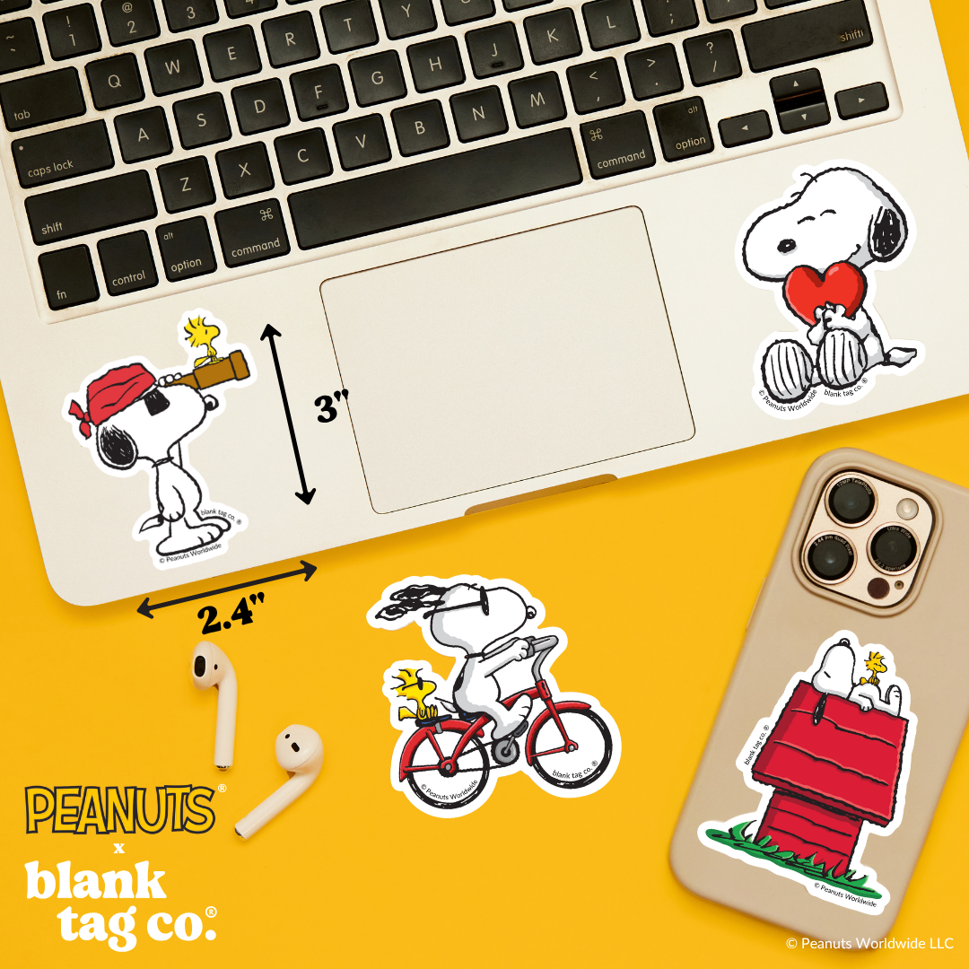 Peanuts® Waterproof Sticker - Lookout Pirate Snoopy