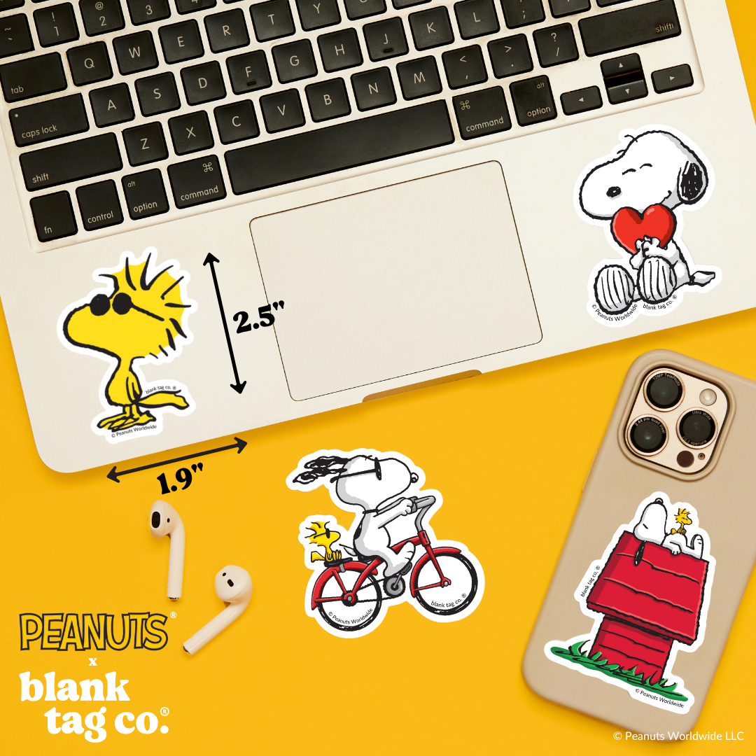 Peanuts® Waterproof Sticker - Cool Woodstock