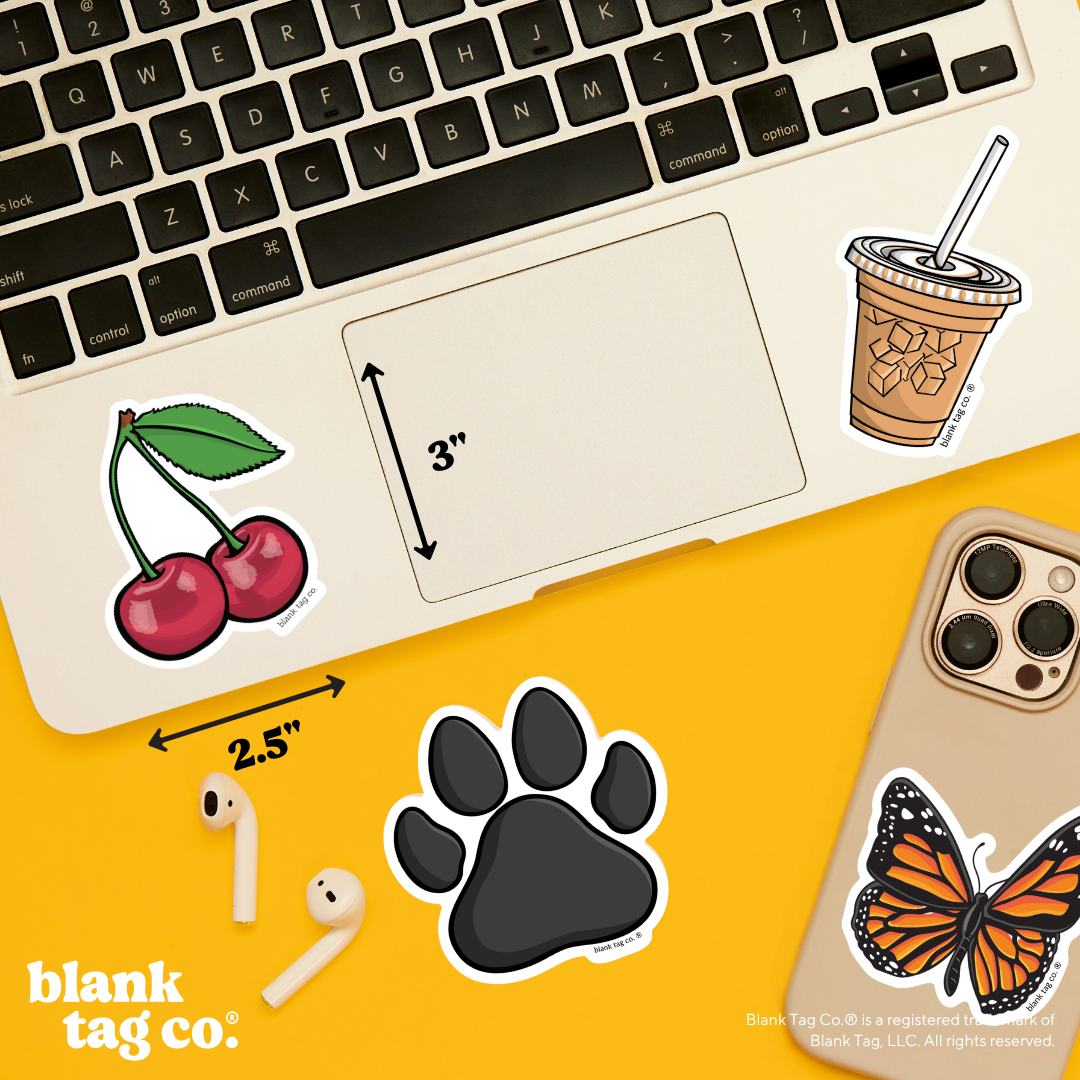 Blank Tag Co.® Waterproof Sticker - Cherries