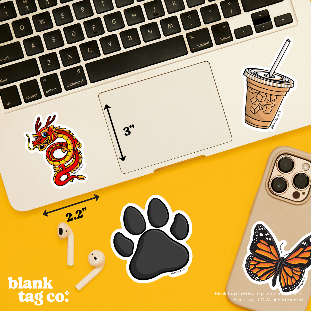 Blank Tag Co.® Waterproof Sticker - Dragon