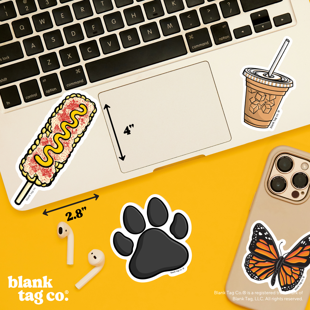 Blank Tag Co.® Waterproof Sticker - Elote
