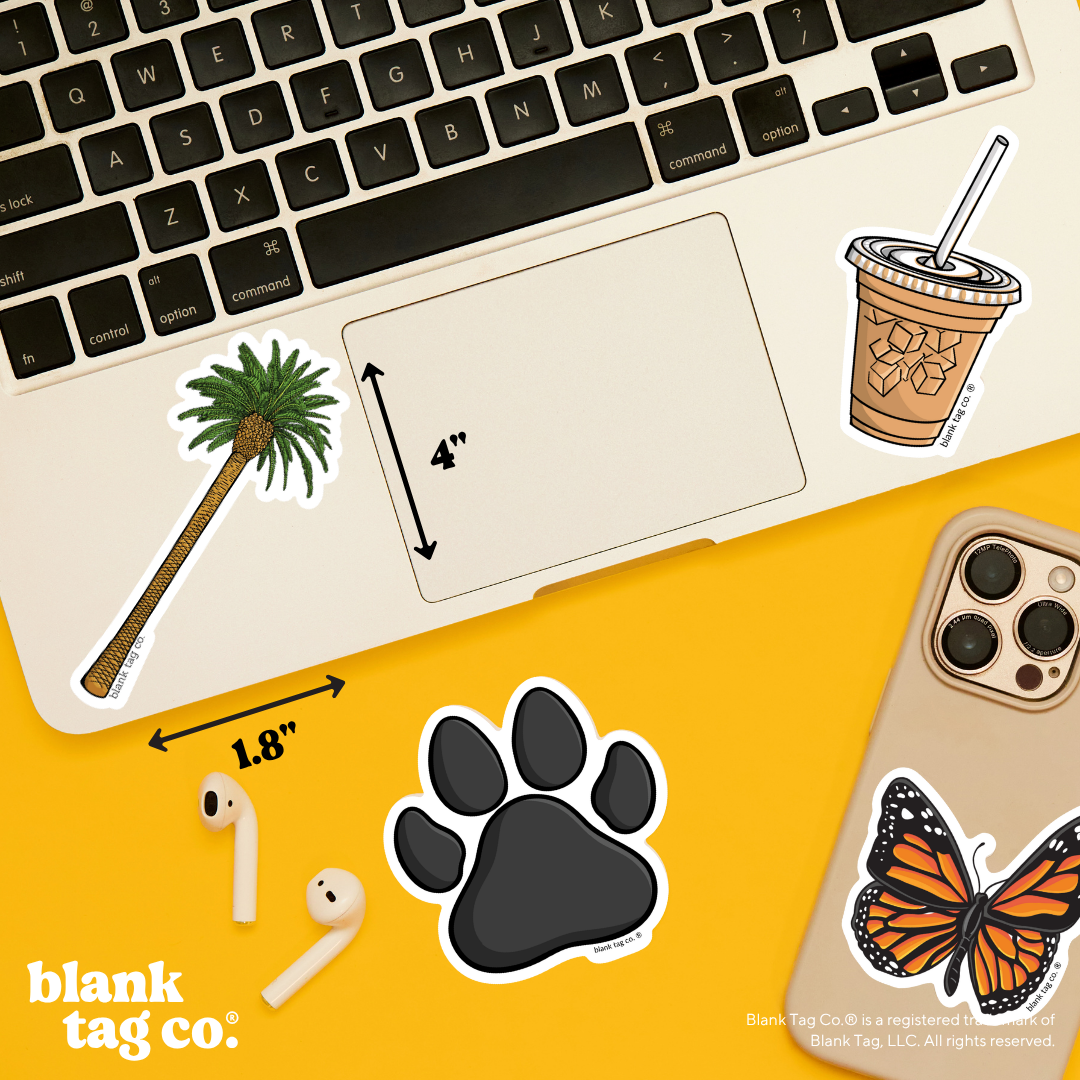 Blank Tag Co.® Waterproof Sticker - Palm Tree