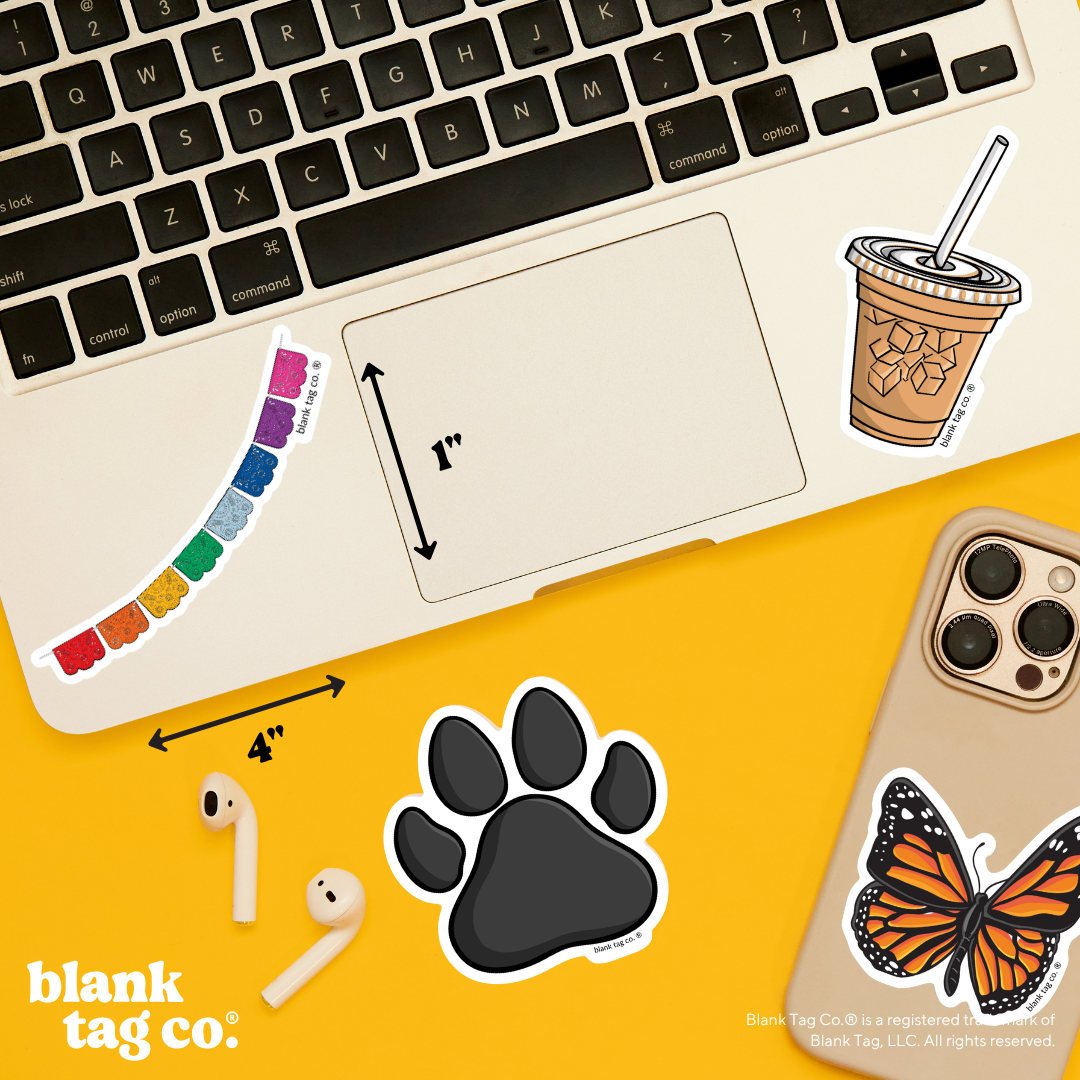 Blank Tag Co.® Waterproof Sticker - Papel Picado