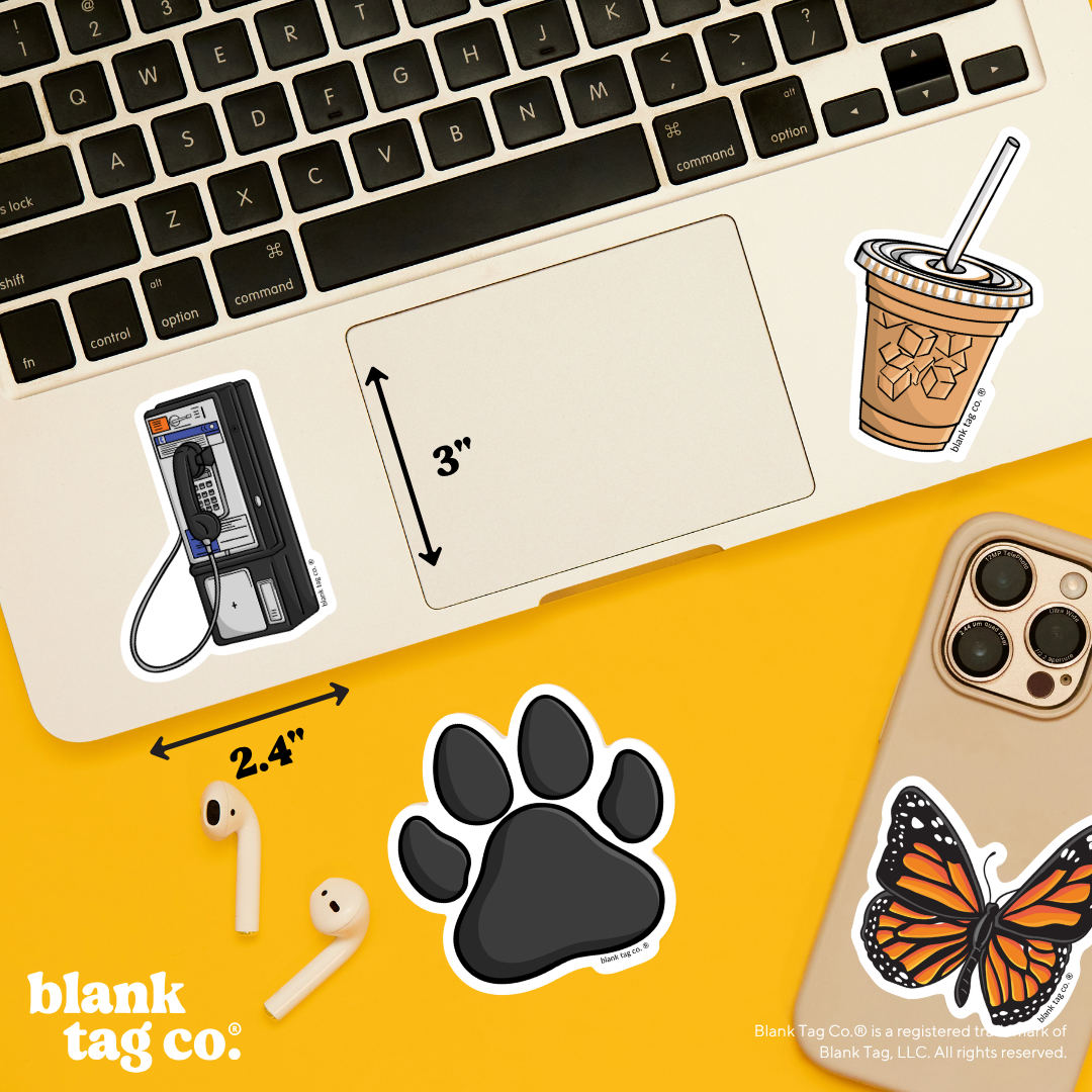 Blank Tag Co.® Waterproof Sticker - Payphone