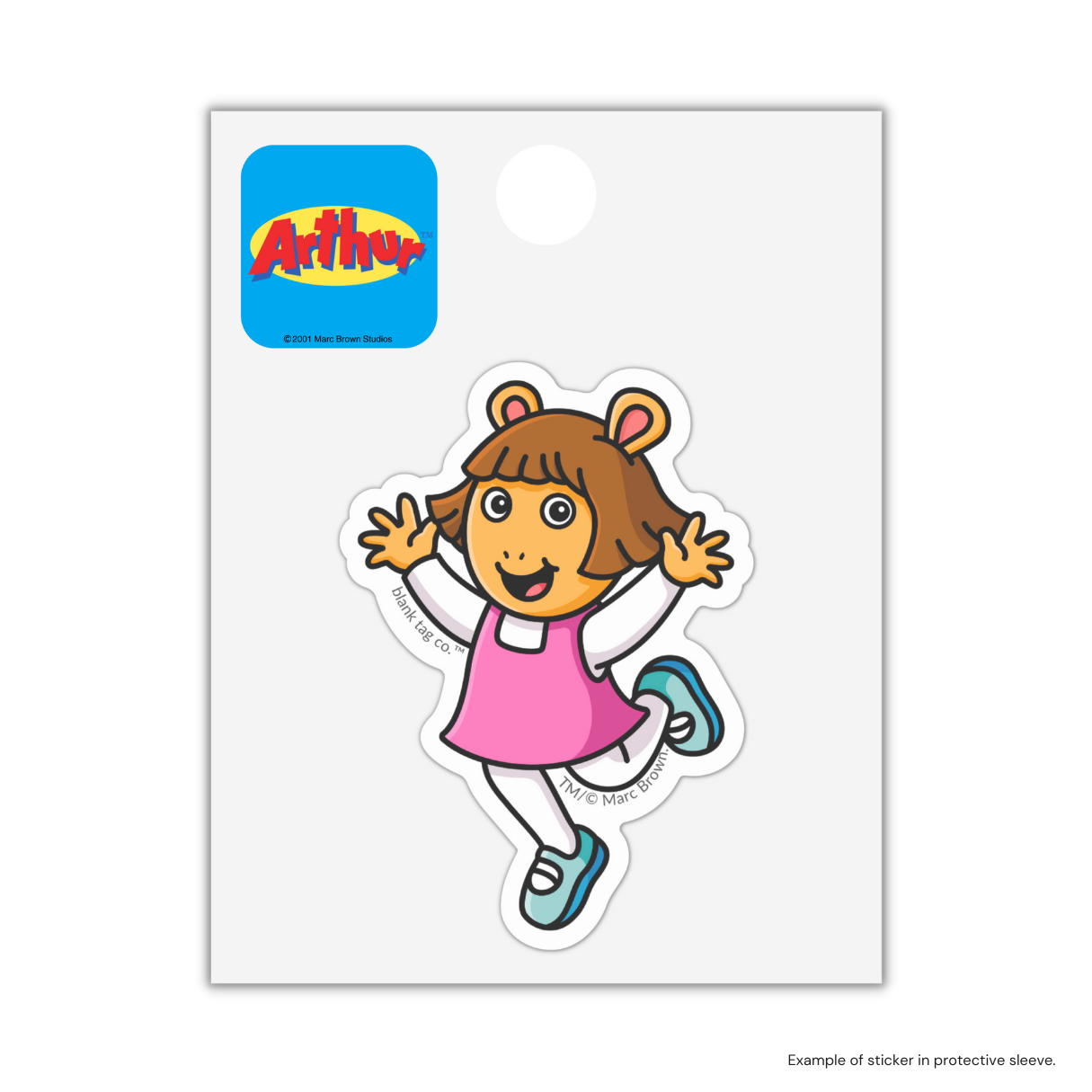The D.W. Sticker