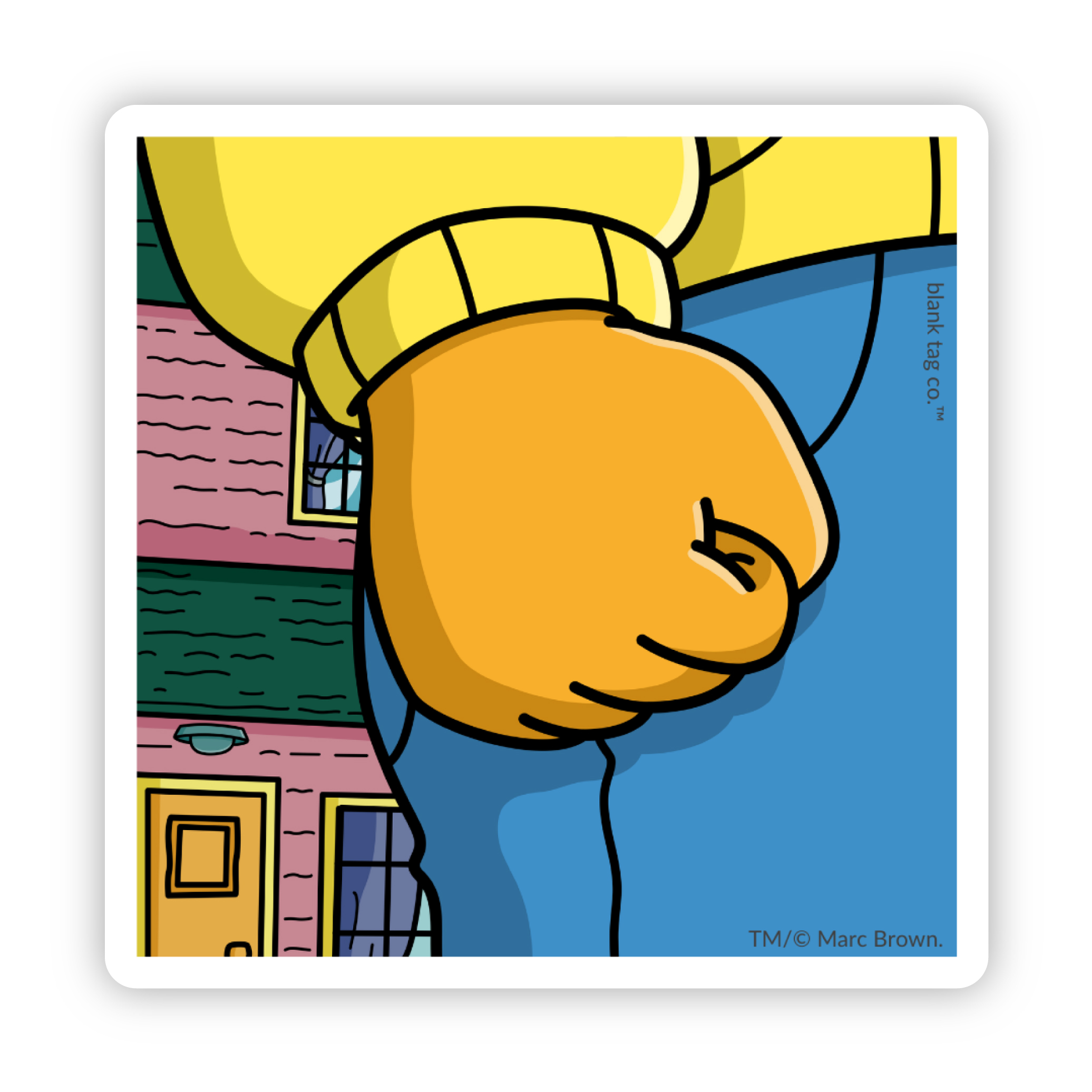 The Arthur Fist Meme Sticker