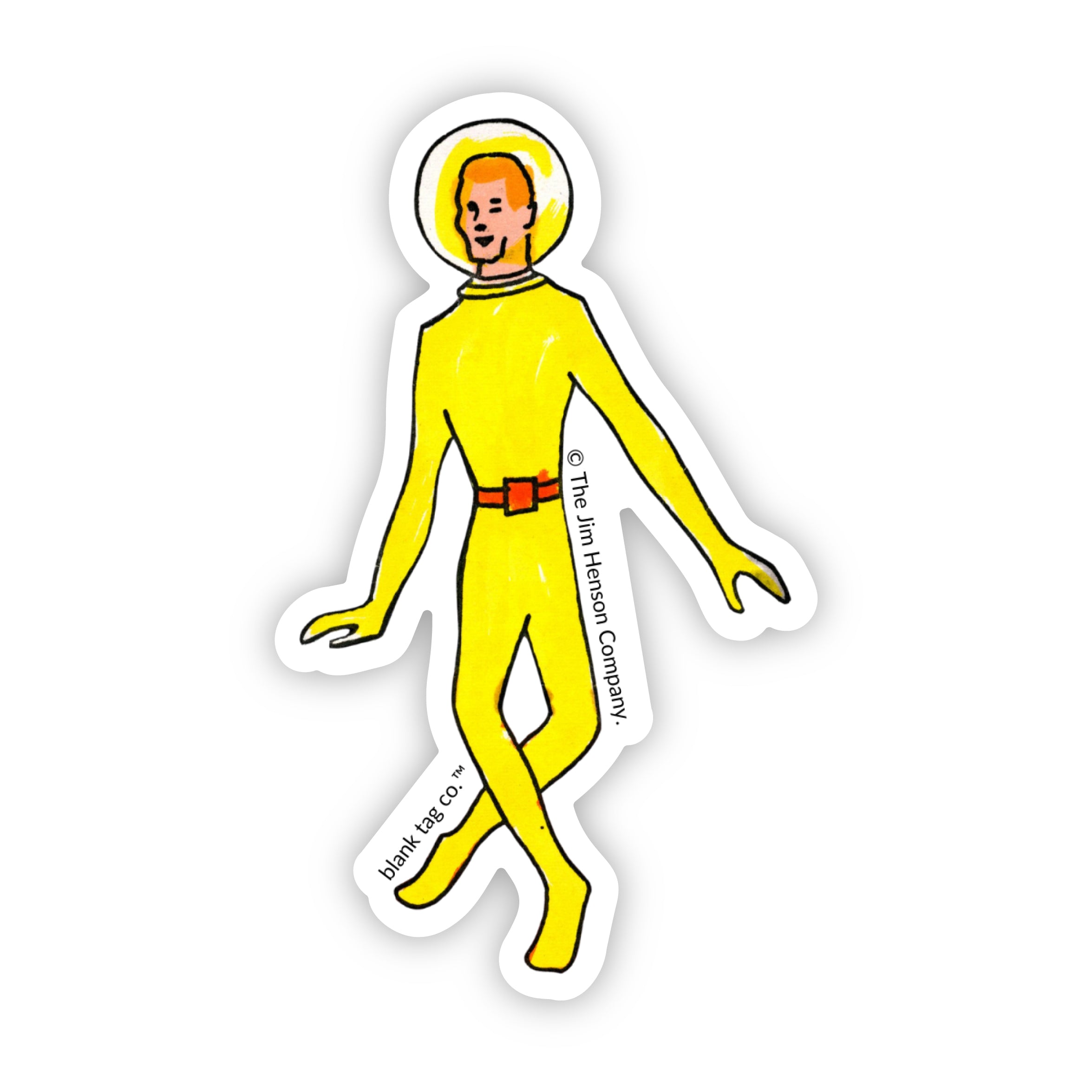 The Astronaut Sticker