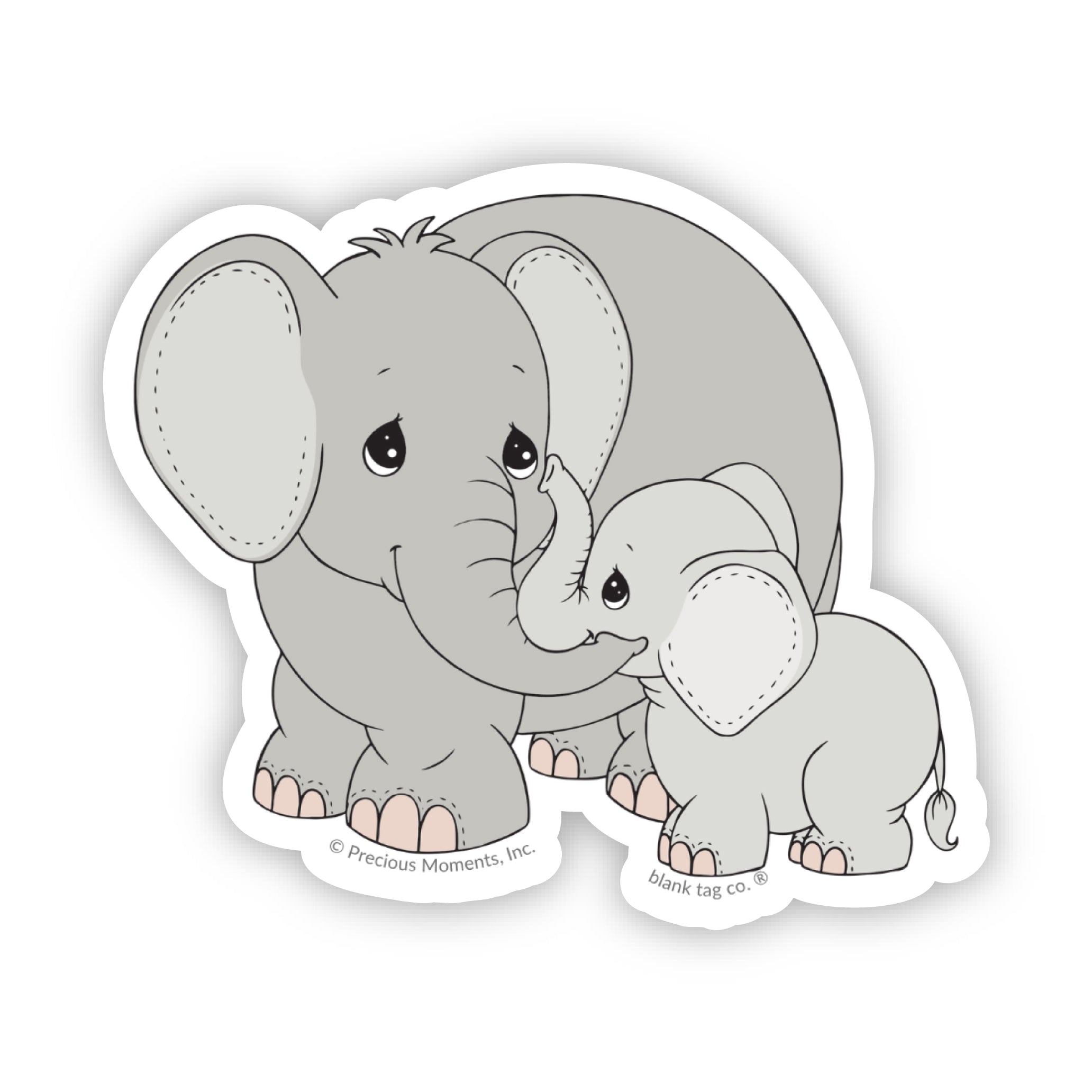 Precious Moments® Elephant Family Sticker
