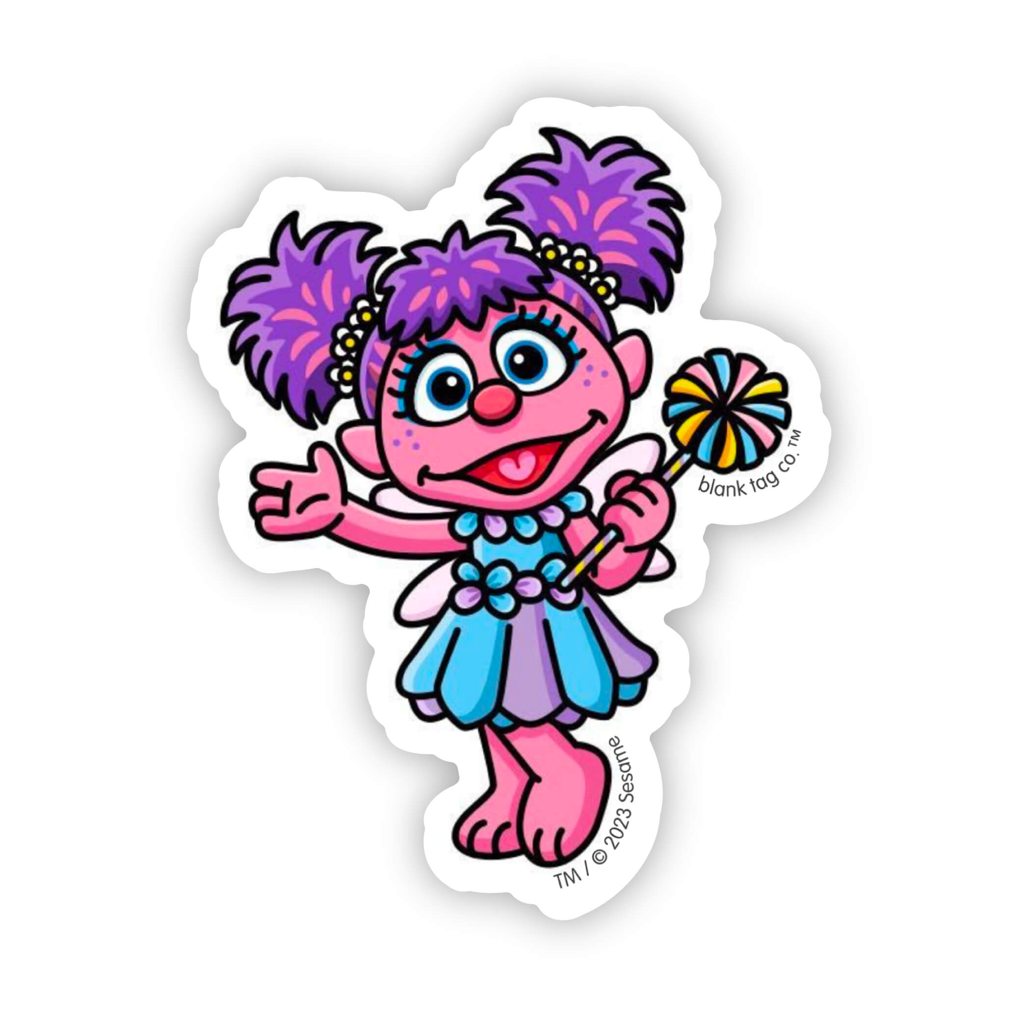 Sesame Street® Abby Cadabby Waterproof Sticker