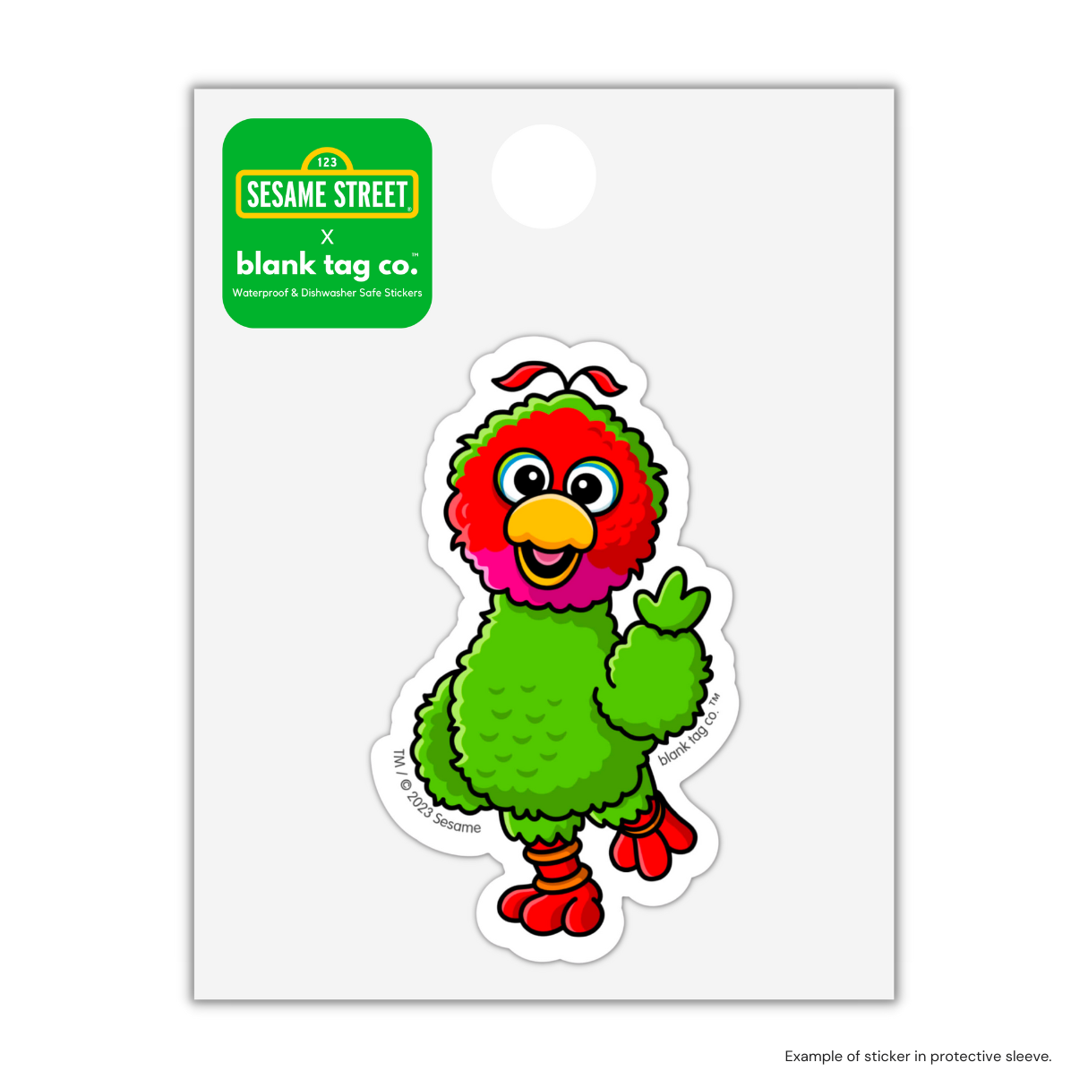 Sesame Street® Abelardo Waterproof Sticker