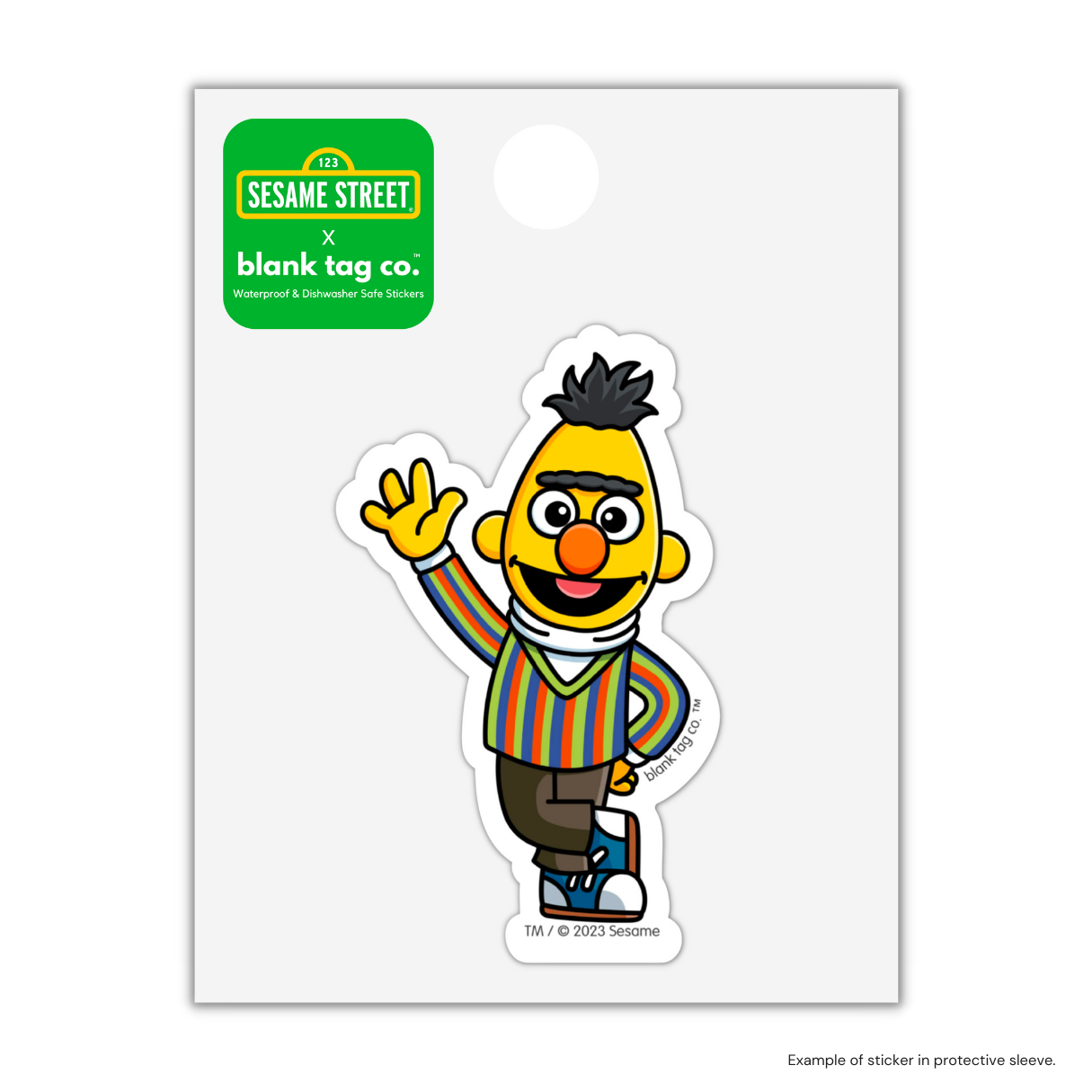 Sesame Street® Bert Waterproof Sticker
