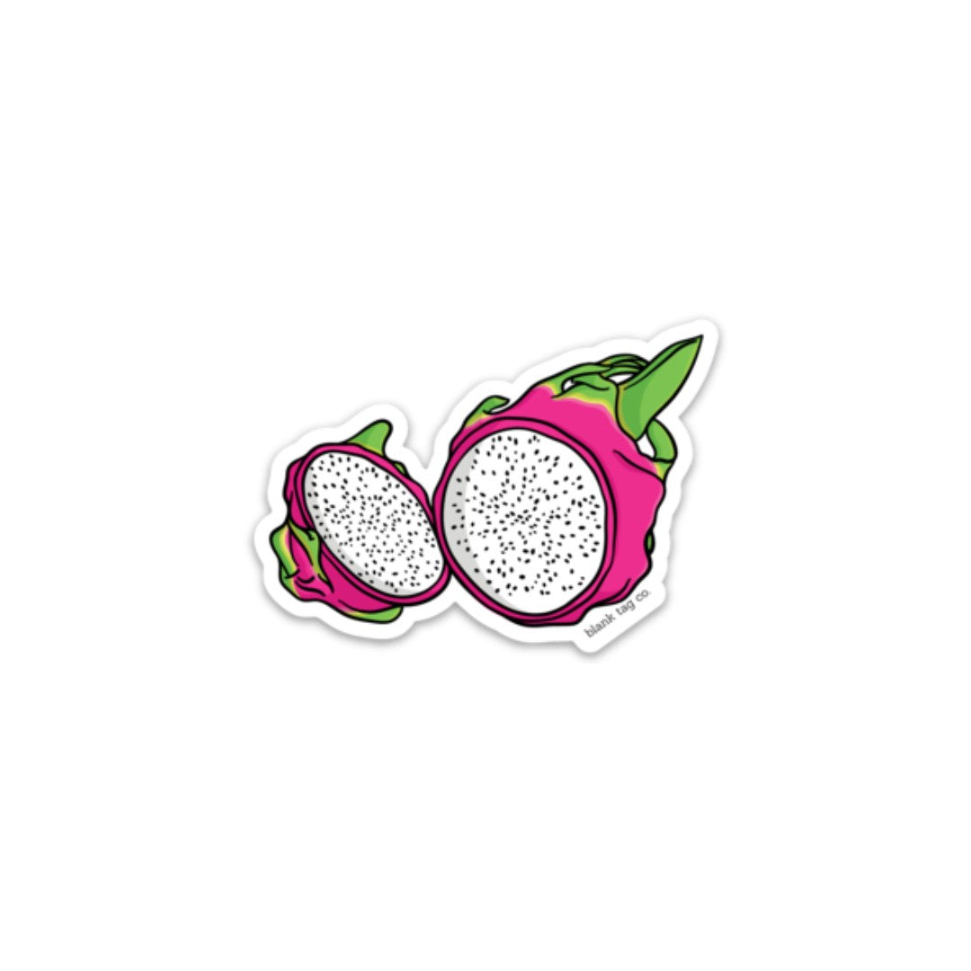 Blank Tag Co.® Waterproof Sticker - Dragon Fruit