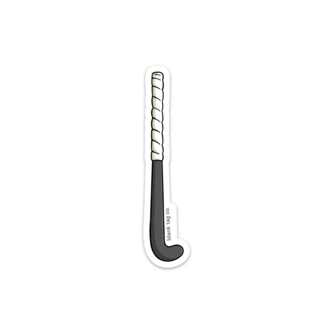 Blank Tag Co.® Waterproof Sticker - Field Hockey Stick